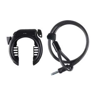 CSI Reiðhjólalás Frame lock EL7 plug-in m.keðju 1001256