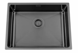 NORDIC TECH Eldhúsvaskur TITAN 530 X Svartur 530x400x200mm