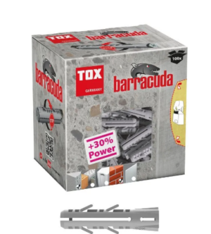 TOX Barracuda tappar fyrir steinsteypu 6/30 (100 pcs) 013100041