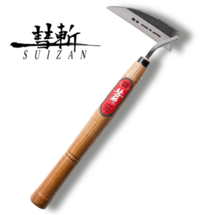 SUIZAN Illgresishnífur Japanese Weeding Sickle Nejiri Kama
