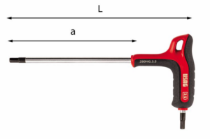 USAG Sexkant lykill 8mm 280HG_8 U02801400