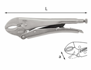 USAG Krafttöng með bítara 300mm 134 U01340003
