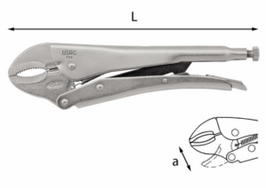 USAG Krafttöng með bítara 180mm 134 U01340001