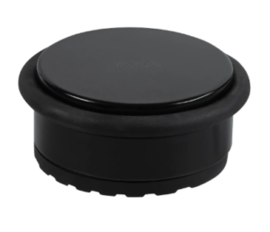 AXA Hurðarstoppari FS90 Gólf Q90x33mm Svartur 6900-01-57/E