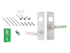 Assa Abloy EN179F Neyðarútg. sett pípulaga Vinstri - Ryðfrítt