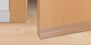 INOFIX Þéttilisti á hurð PVC 1000mm glær 2155-0-