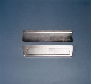 NORDEN Bréfalúga + Baklúga  Svört 282x75mm 268-5 (ATH EKKI RÉTTUR LITUR Á MYND)