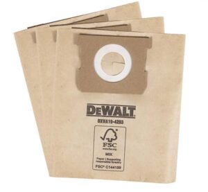 DeWALT Ryksugupoki x 3 23G