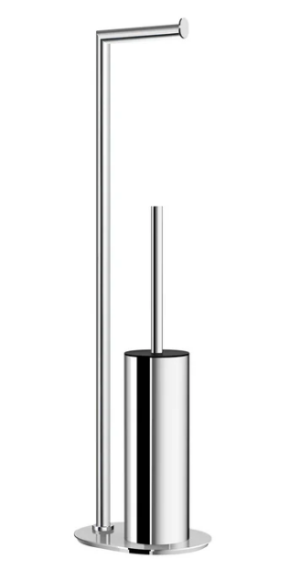 SMEDBO Klósettrúlluhaldari+bursti BUTLER Ryðfr Króm FK613