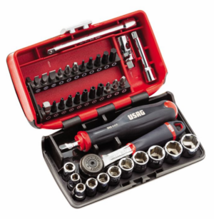 USAG Topplyklasett 1/4" 609 1/4 EAX U06090003