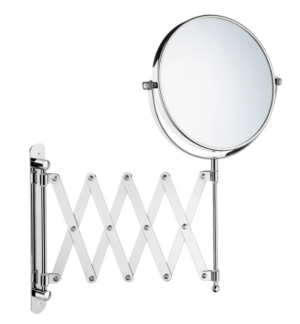 BESLAGSBODEN Snyrtispegill útdraganlegur armur króm Z632