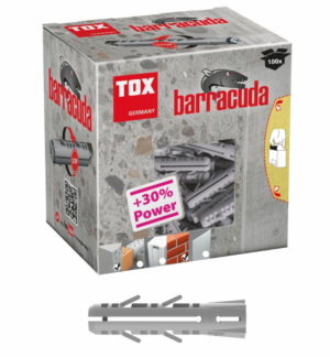 TOX Barracuda tappar fyrir steinsteypu 5/25 (100 pcs) 013100021