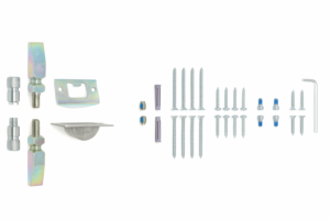 BRITON Festingarsett 376/372/377 fyrir timburhurð 370PT