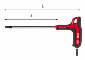 USAG Sexkant lykill 6mm 280 HG_6 U02801398