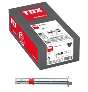 TOX Dual Force 1 Múrboltar 15/15 (25 pcs) 03210022