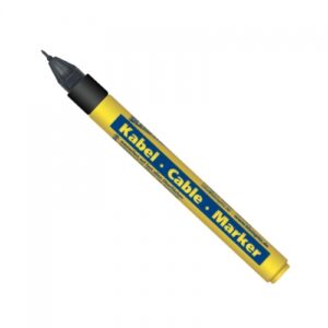 BLEISPITZ Cable marker round 0,75mm svartur 1591