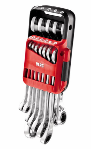 USAG Skralllykilsett 12 stk 285 KA/DS12 U02856062