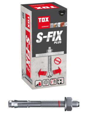 TOX S-Fix Plus Múrboltar M16x125/3+22 (20 stk) 04210143