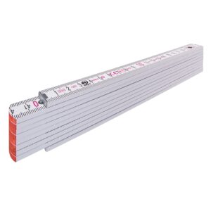 STABILA Tommustokkur 2mtr viður (mm) 707 hvítur 01334