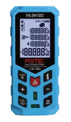 FIXTEC Laser mælir 100mtr grænn geisli