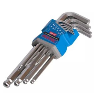 FIXTEC Sexkantlyklar sett 9 stk FHHK1019