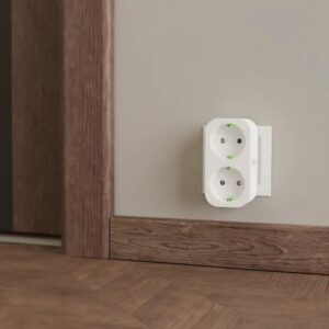 TESLA Smart Tvöföld Wi-fi innstunga