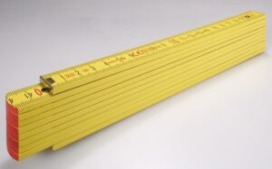 STABILA Tommustokkur 2mtr viður (mm) 707 gulur 01304