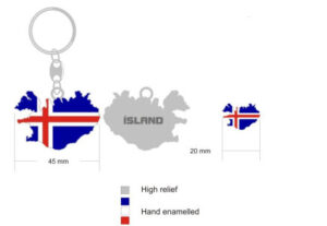 FINA Lyklakippa ÍSLAND