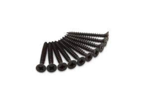 DULIMEX Skrúfur 4.5x40mm Svartar TORX T20 PR 10 ST