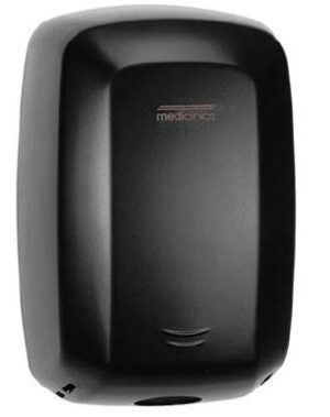MEDICLINICS Handþurrkublásari Machflow HEPA Fílter + Ionizer Svartur