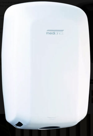 MEDICLINICS Handþurrkublásari Machflow HEPA Fílter + Ionizer Hvítur