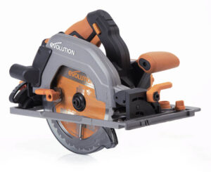 EVOLUTION Hjólsög hleðslu fyrir öll efni R185CCS-Li 185mm kolal -STÖK-