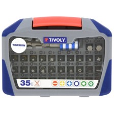 TIVOLY Skrúfbitasett 35 stk