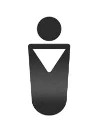 PROOX Pictogram Karlar Svart