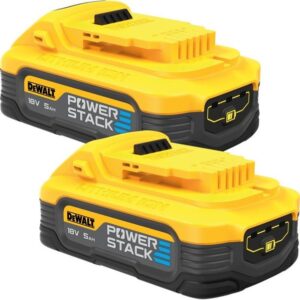 DeWALT Rafhlaða 2 stk 18V XR 5.0Ah  POWERSTACK