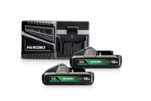 HIKOKI Rafhlöður og hleðslutæki Basic-Set 2 x 4,0 Ah