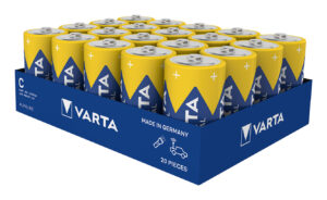 VARTA Industrial C rafhlaða – 1,5 V  20 STK Kassi