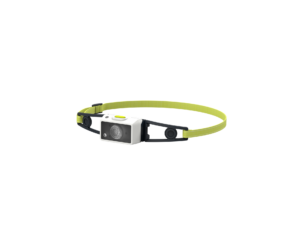 LED LENSER Höfuðljós  Hvítt/Lime Hlaup+Útivist Hám 250 Lumens Hleðslu IP67